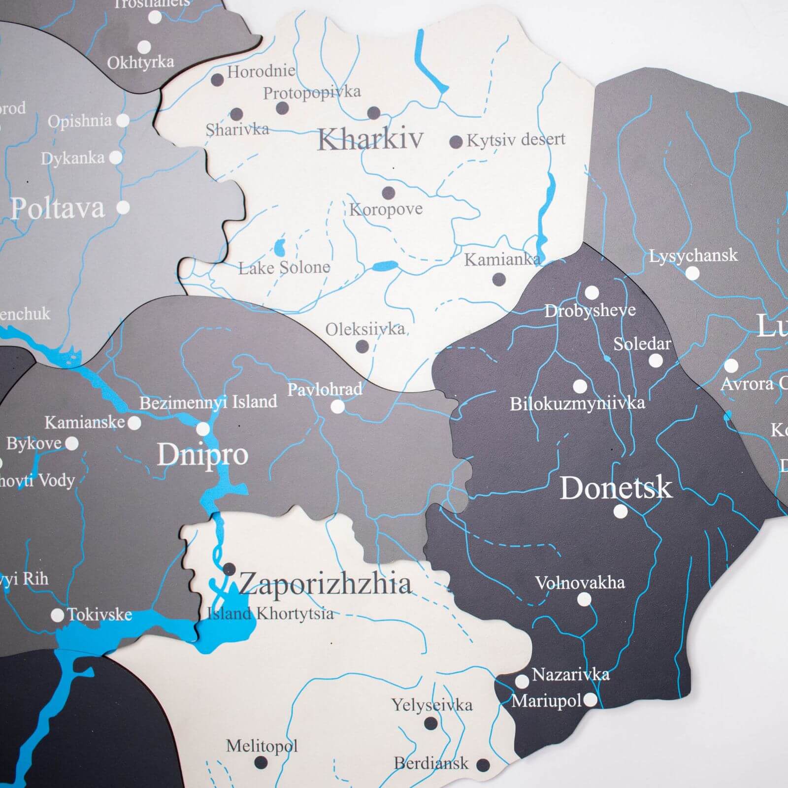 Wooden Map of Ukraine Nordik - Image 5