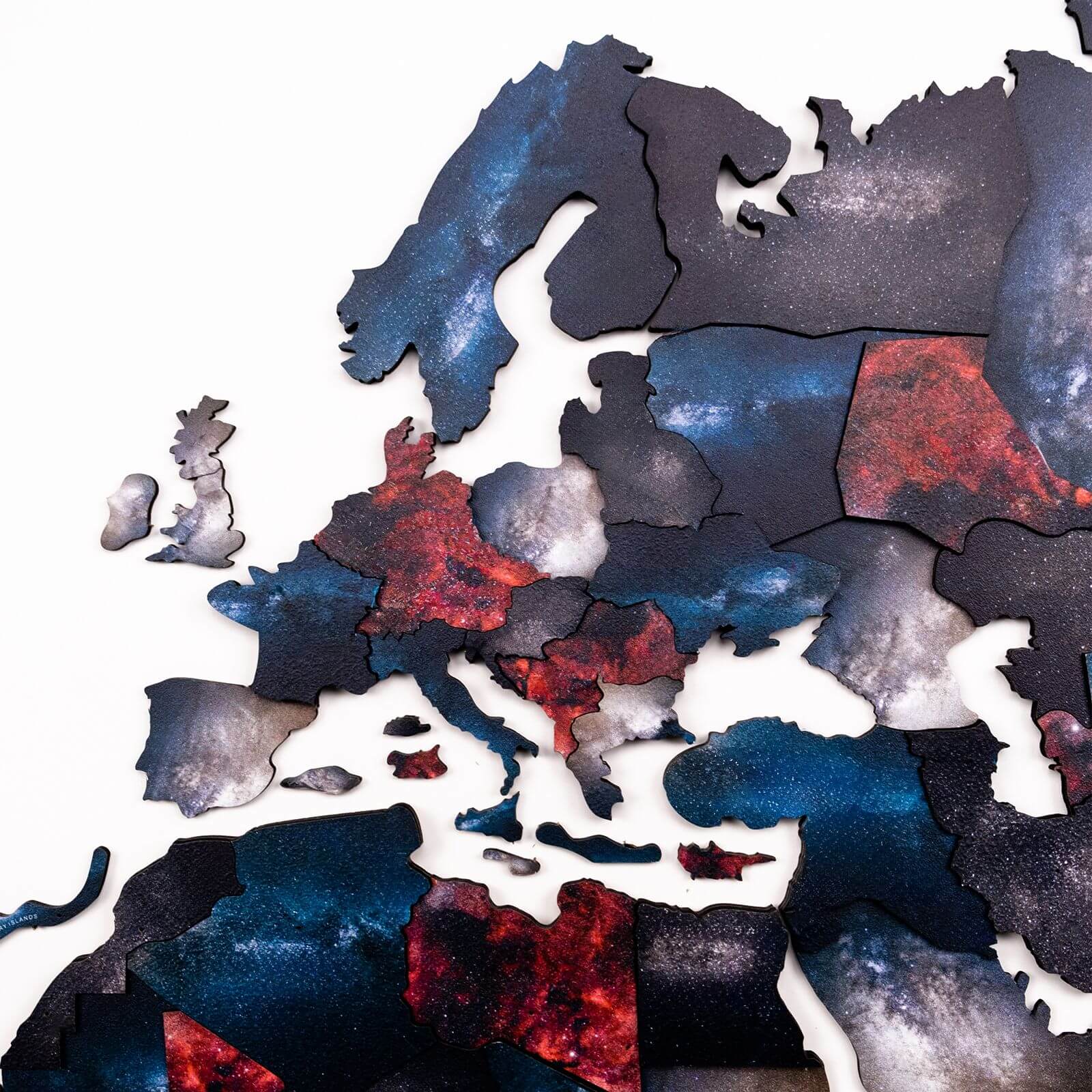 3D Wooden World Map Alcor - Image 4