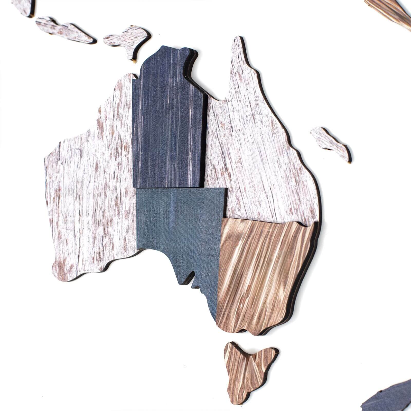 3D Wooden World Map Mystery - Image 6