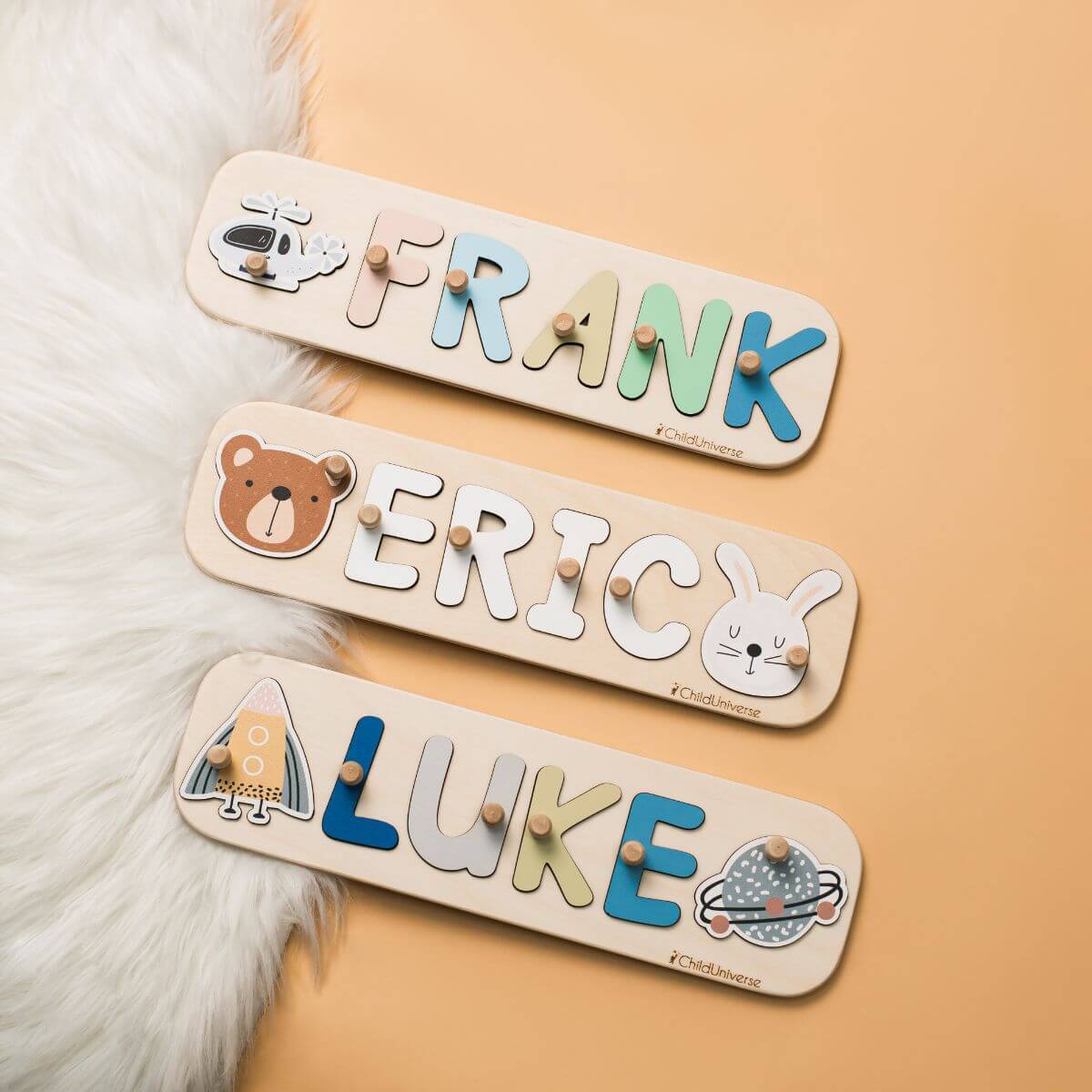 Name Puzzle with Pegs - Image 4