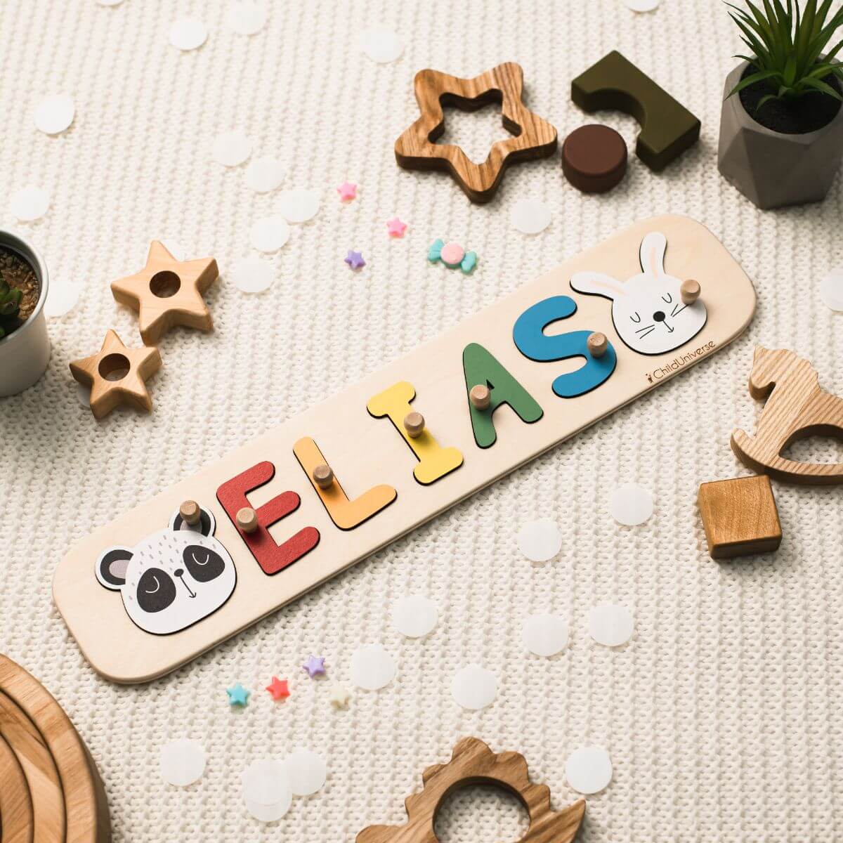 Name Puzzle with Pegs - Image 9