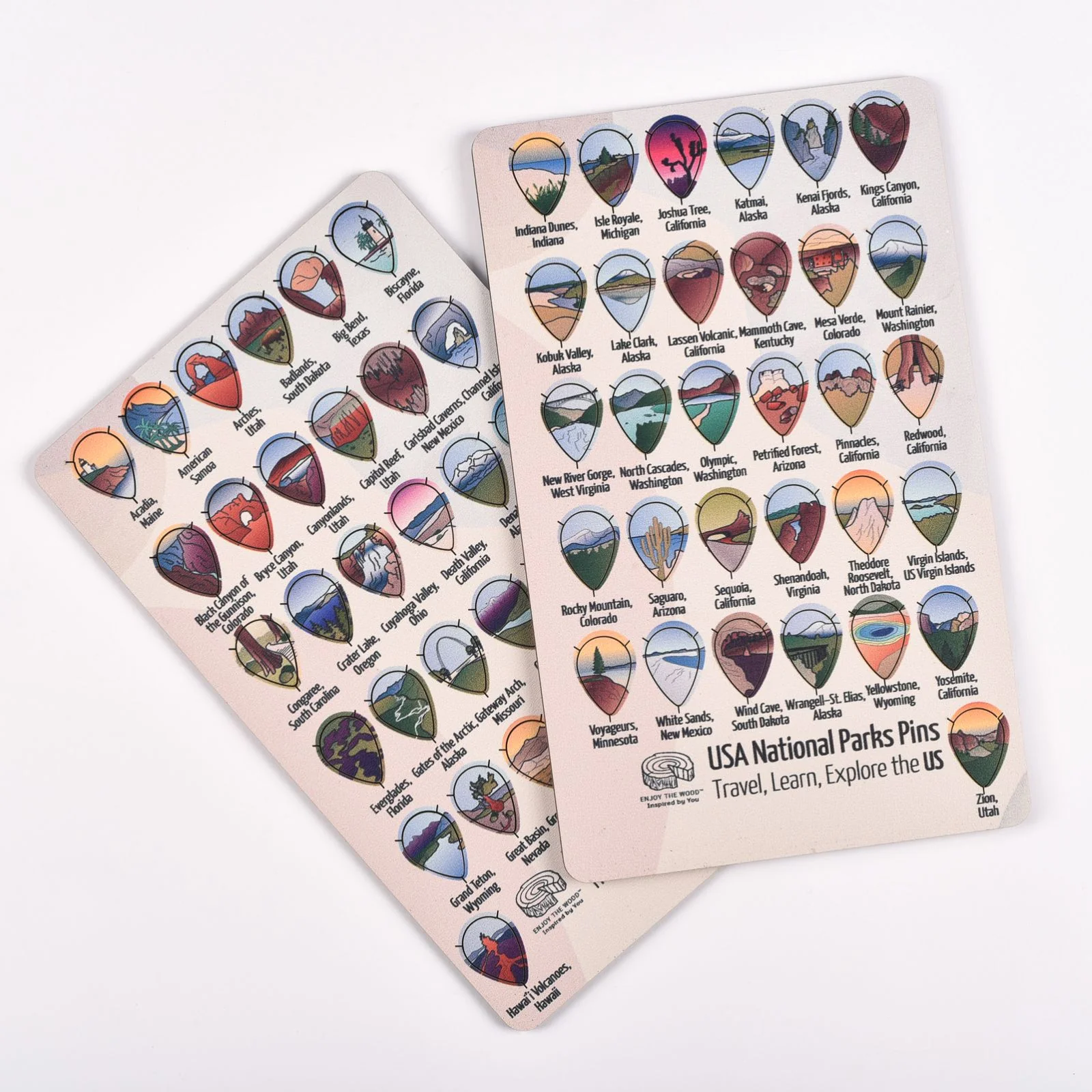 National Parks Sticky Pins - Image 6