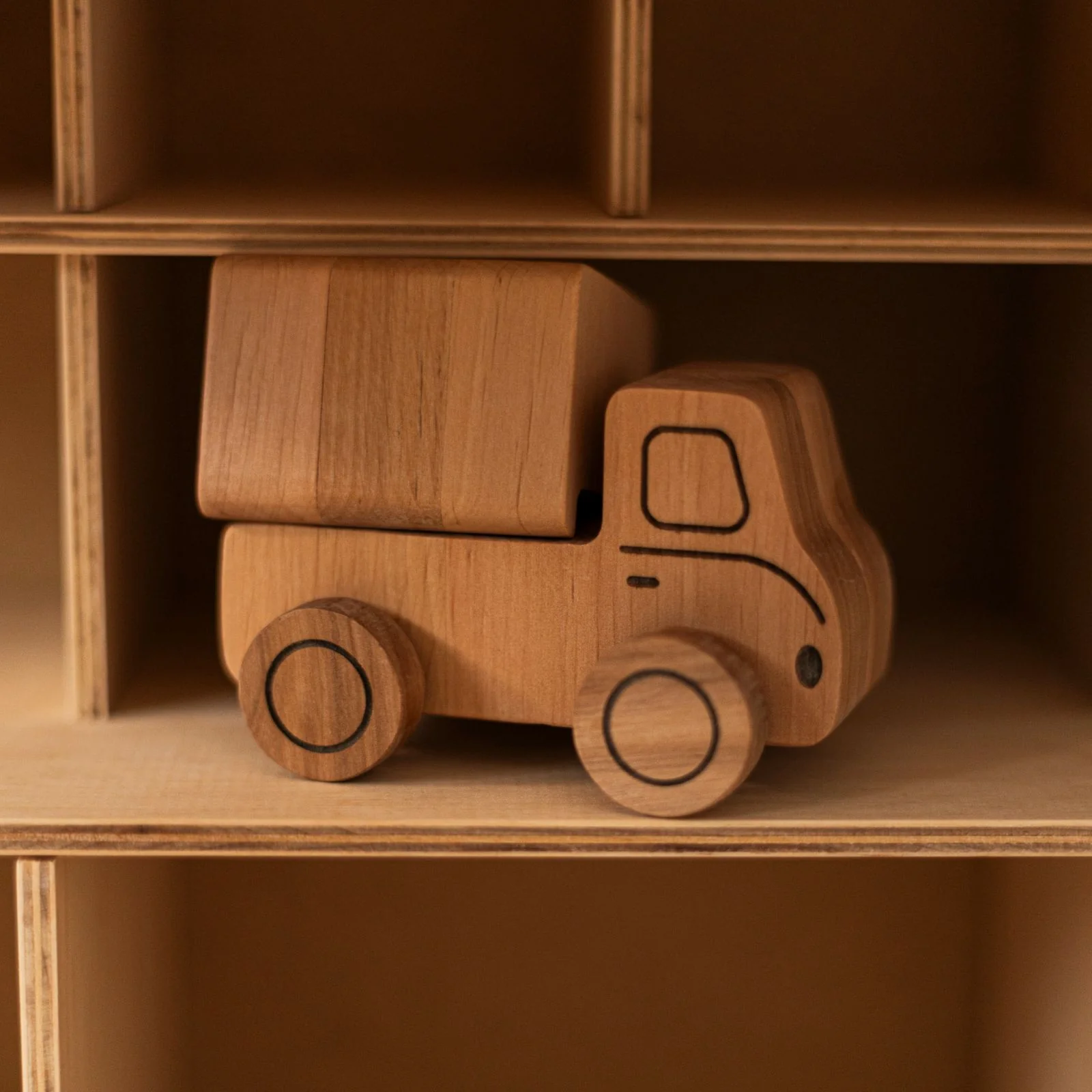 Natural Wooden Toy Car - Image 13