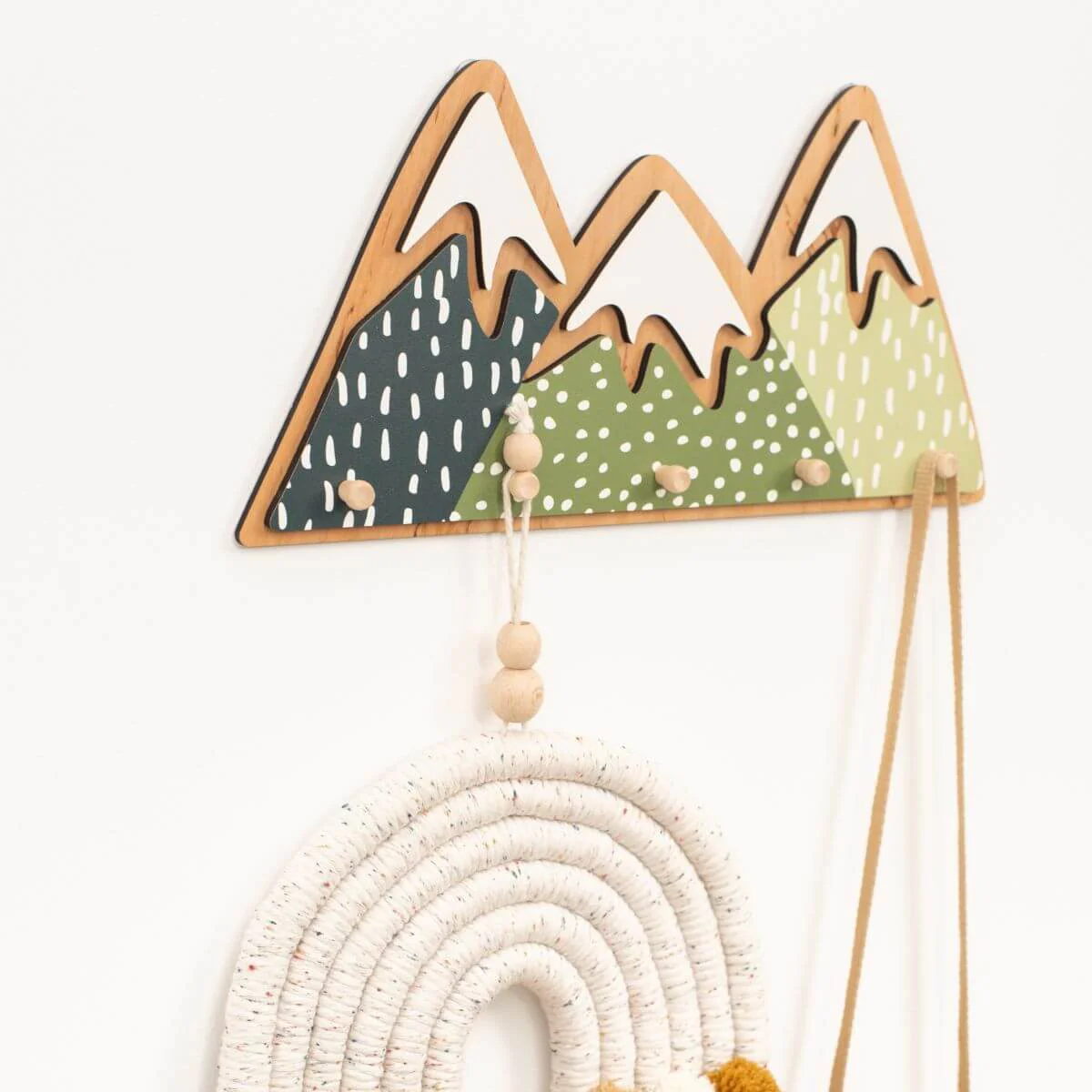 Nursery Mountain Wall Hooks - Image 3