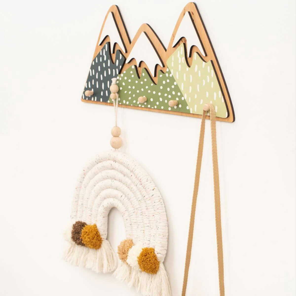 Nursery Mountain Wall Hooks - Image 6