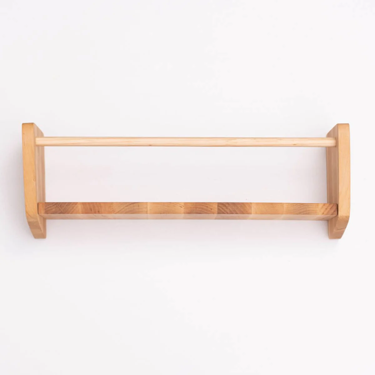 Nursery Wall Shelf with Hooks - Image 8