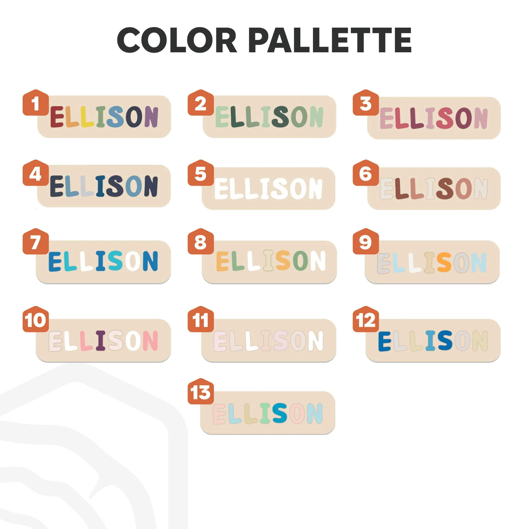 Dinosaurs Name Board - Image 8