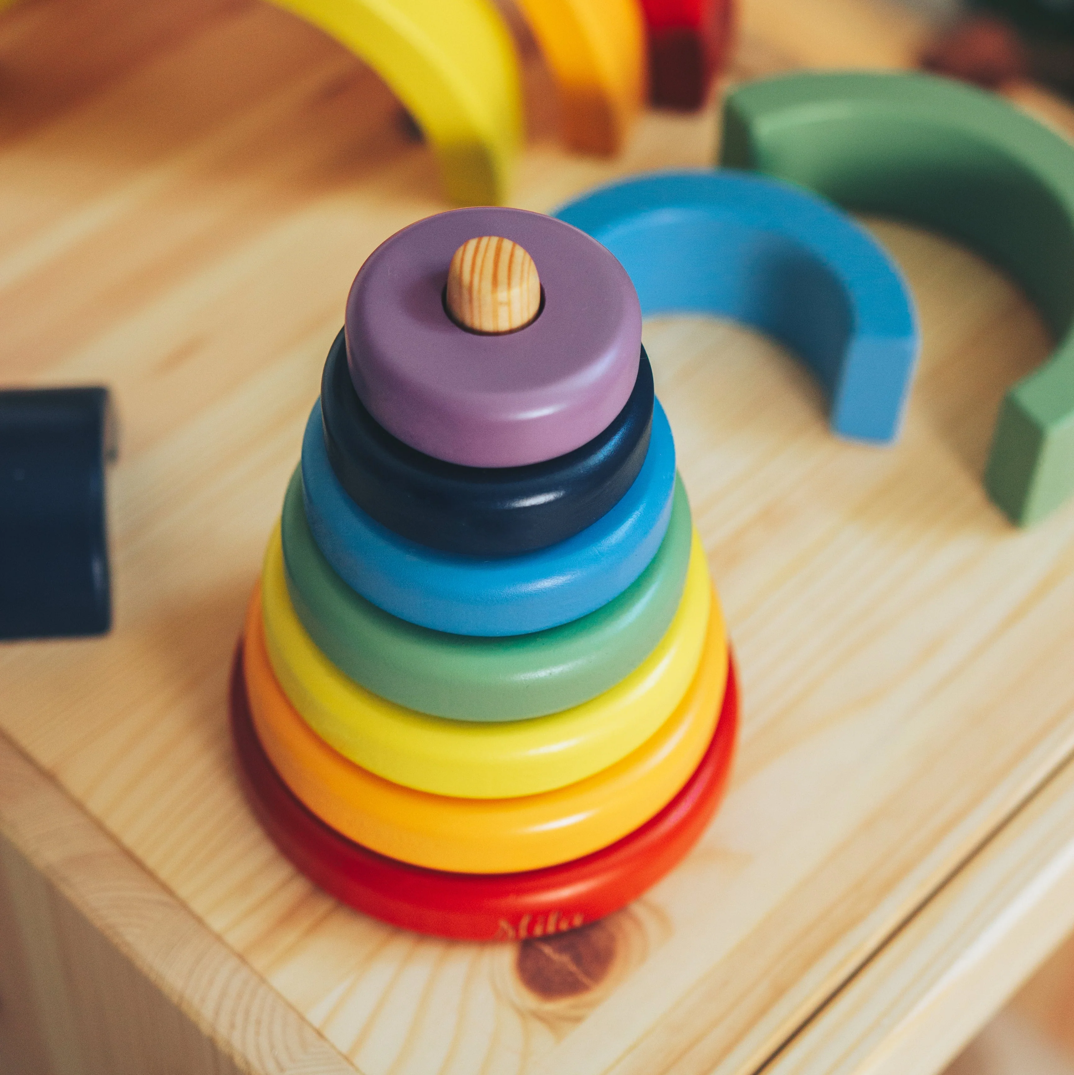 Rainbow Ring Stacker - Image 4