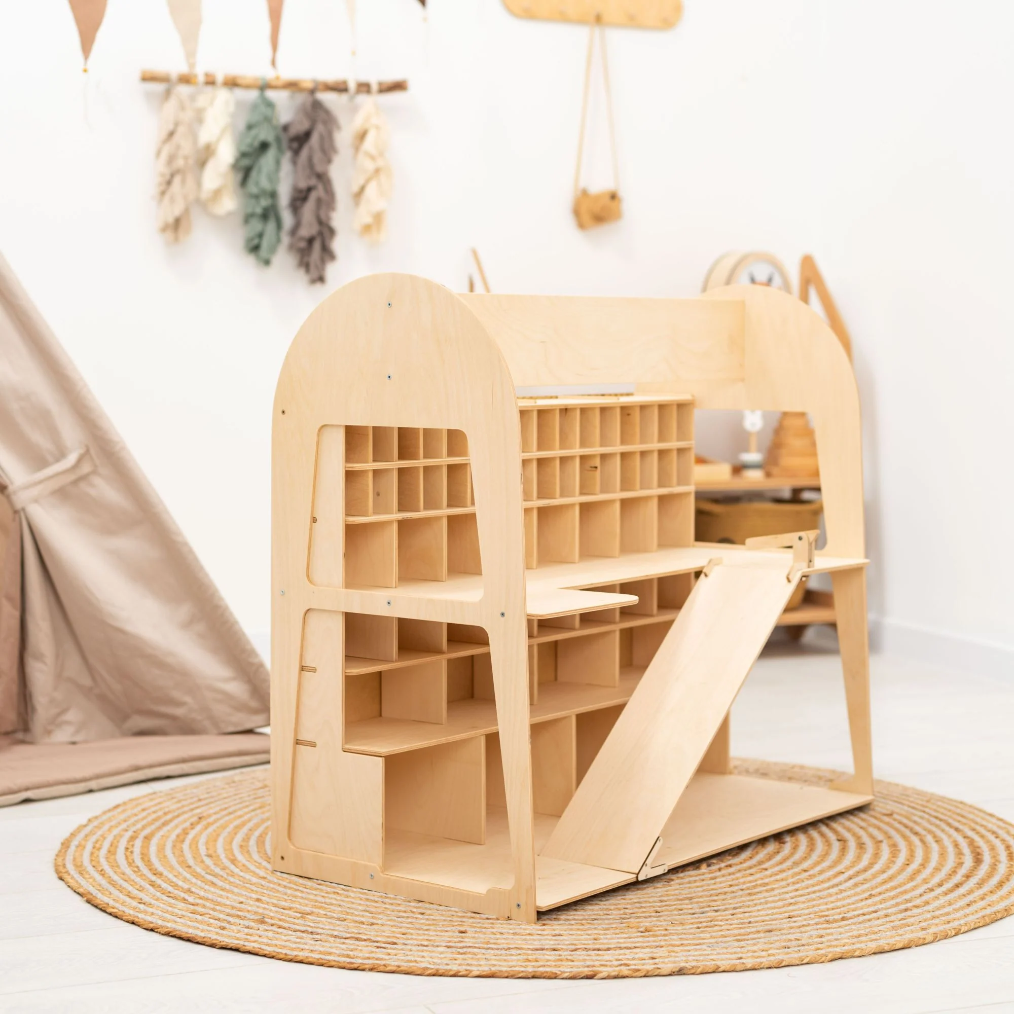 Toy Car Garage Storage - Image 4