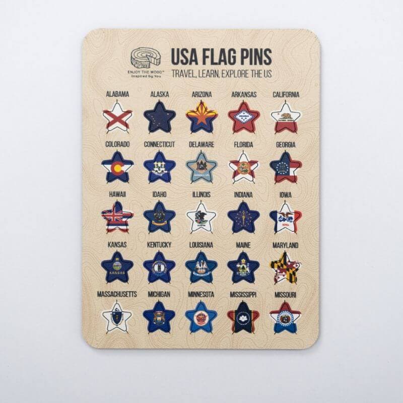 US Flag Sticky Pins - Image 3