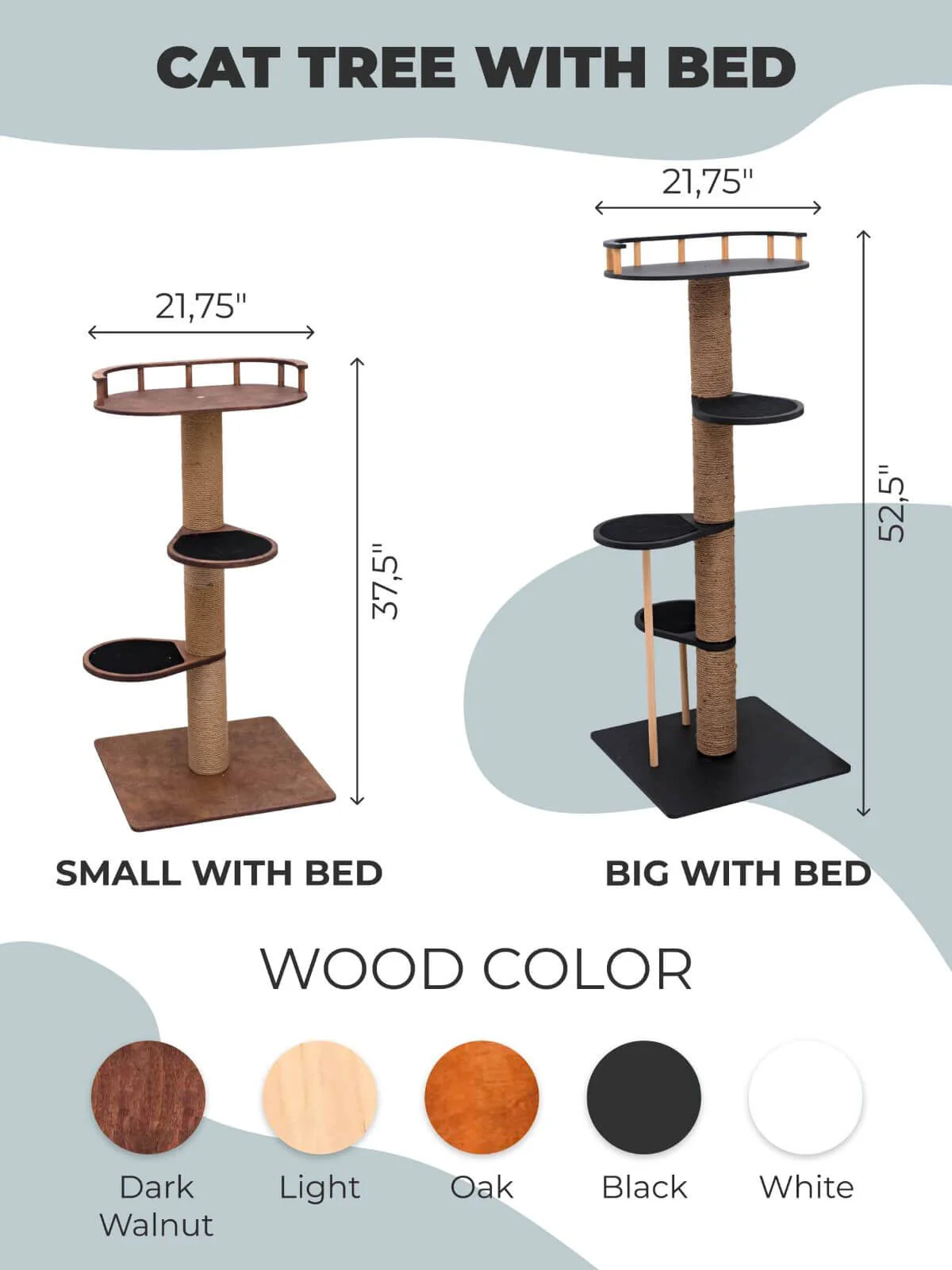 Wooden Cat Tree - Image 3