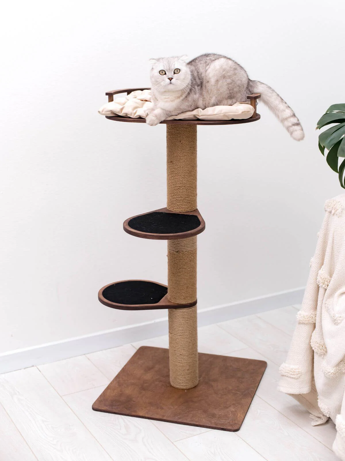 Wooden Cat Tree - Image 8