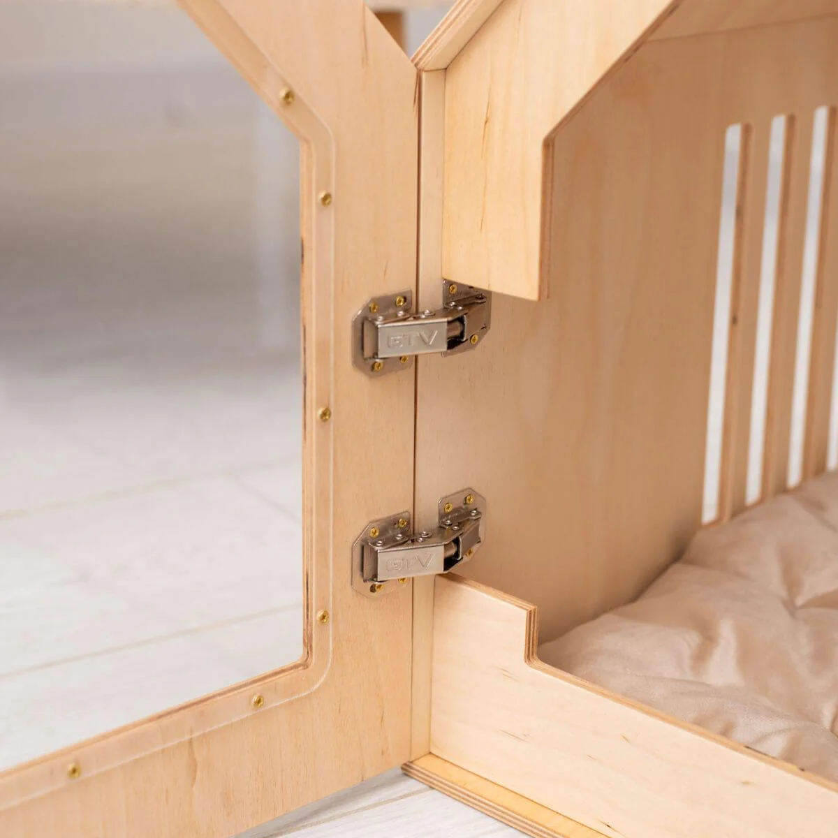 Wooden Indoor Dog House - Image 6