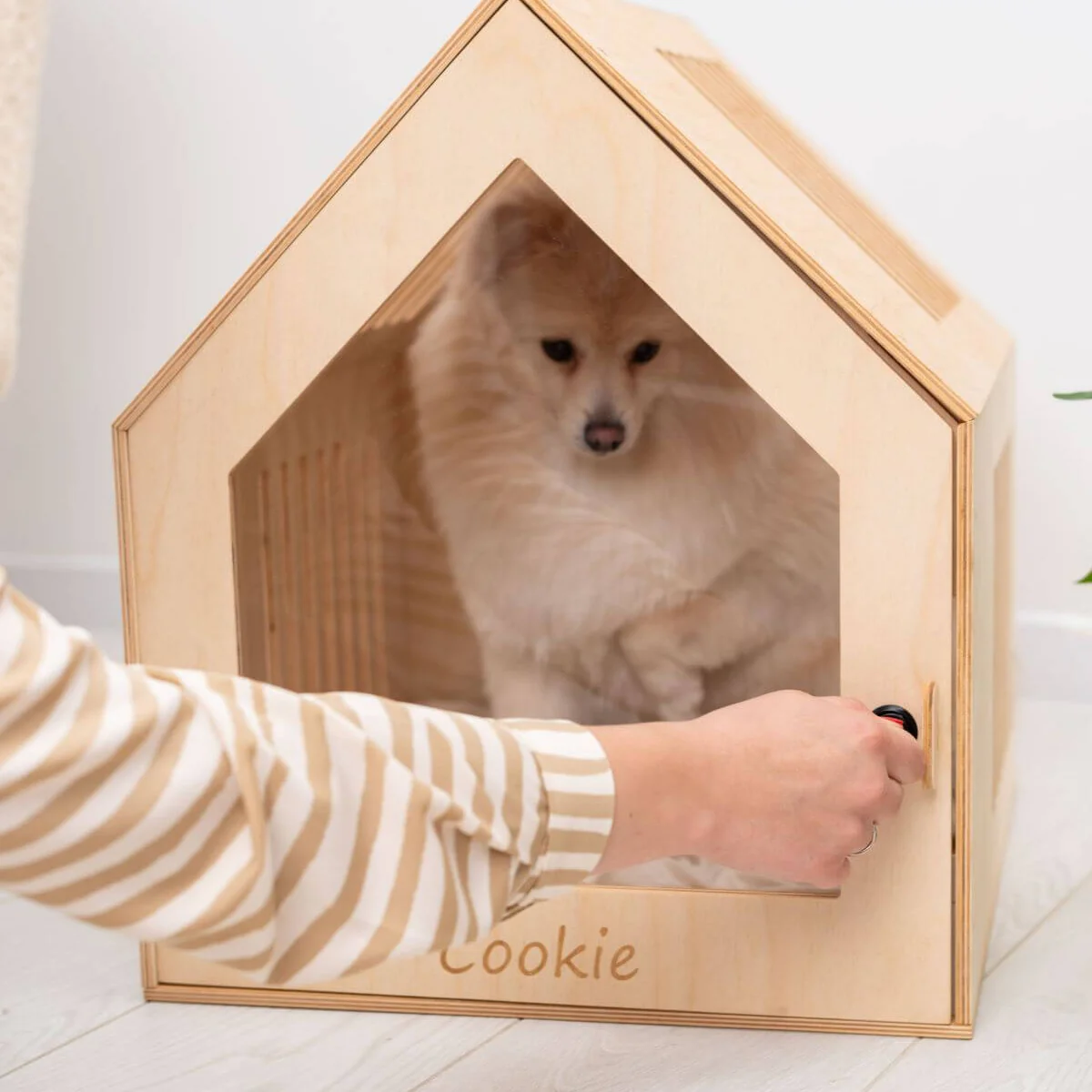 Wooden Indoor Dog House - Image 9