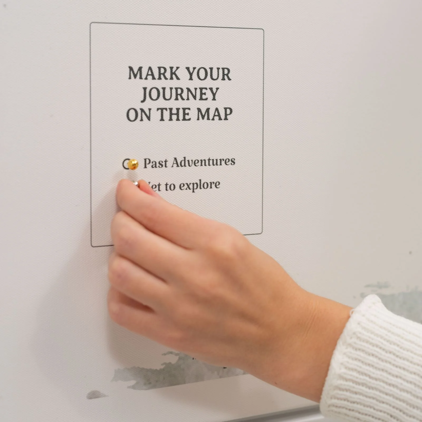 World Map on Canvas - Colorful - Image 10