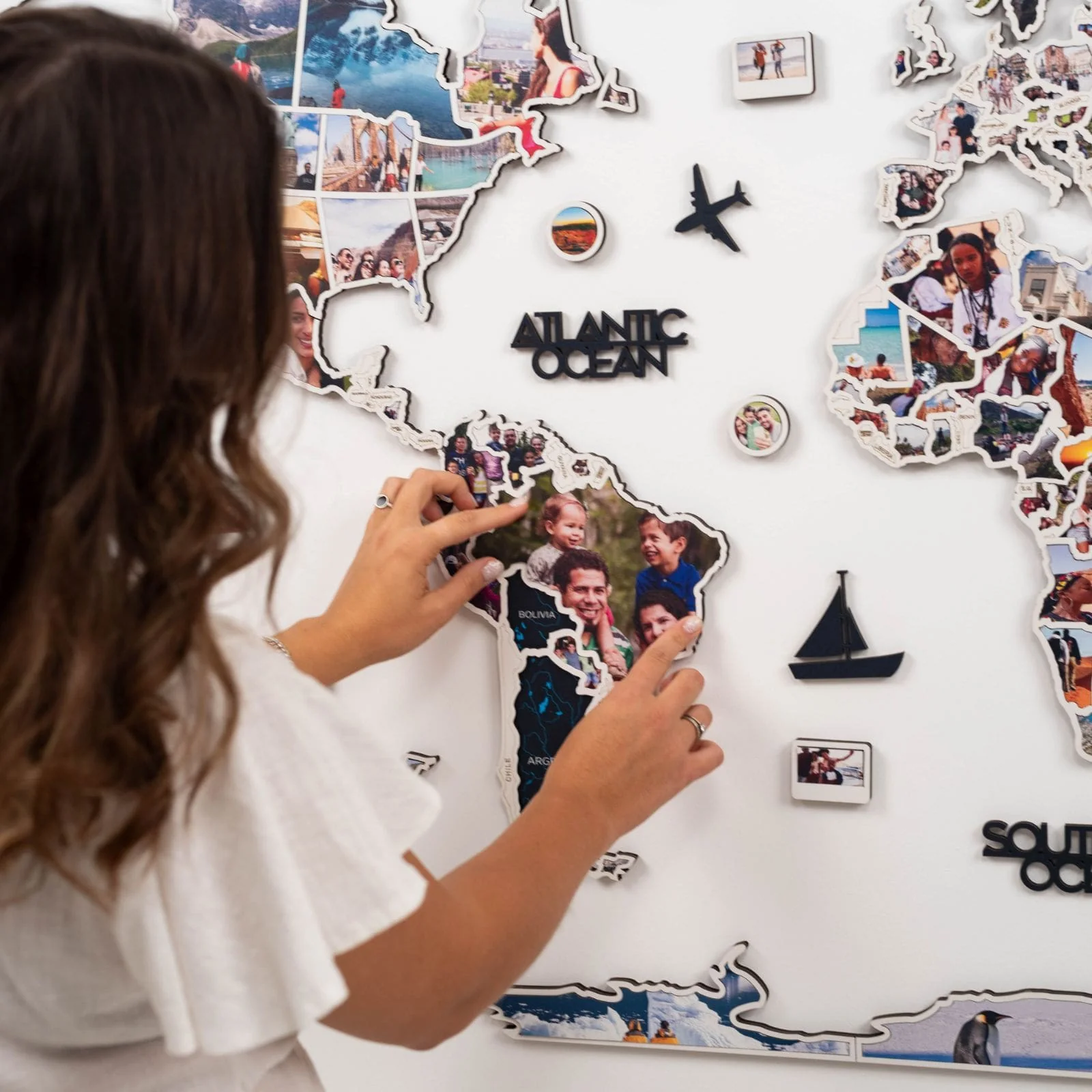 World Photo Map Midnight - Image 13