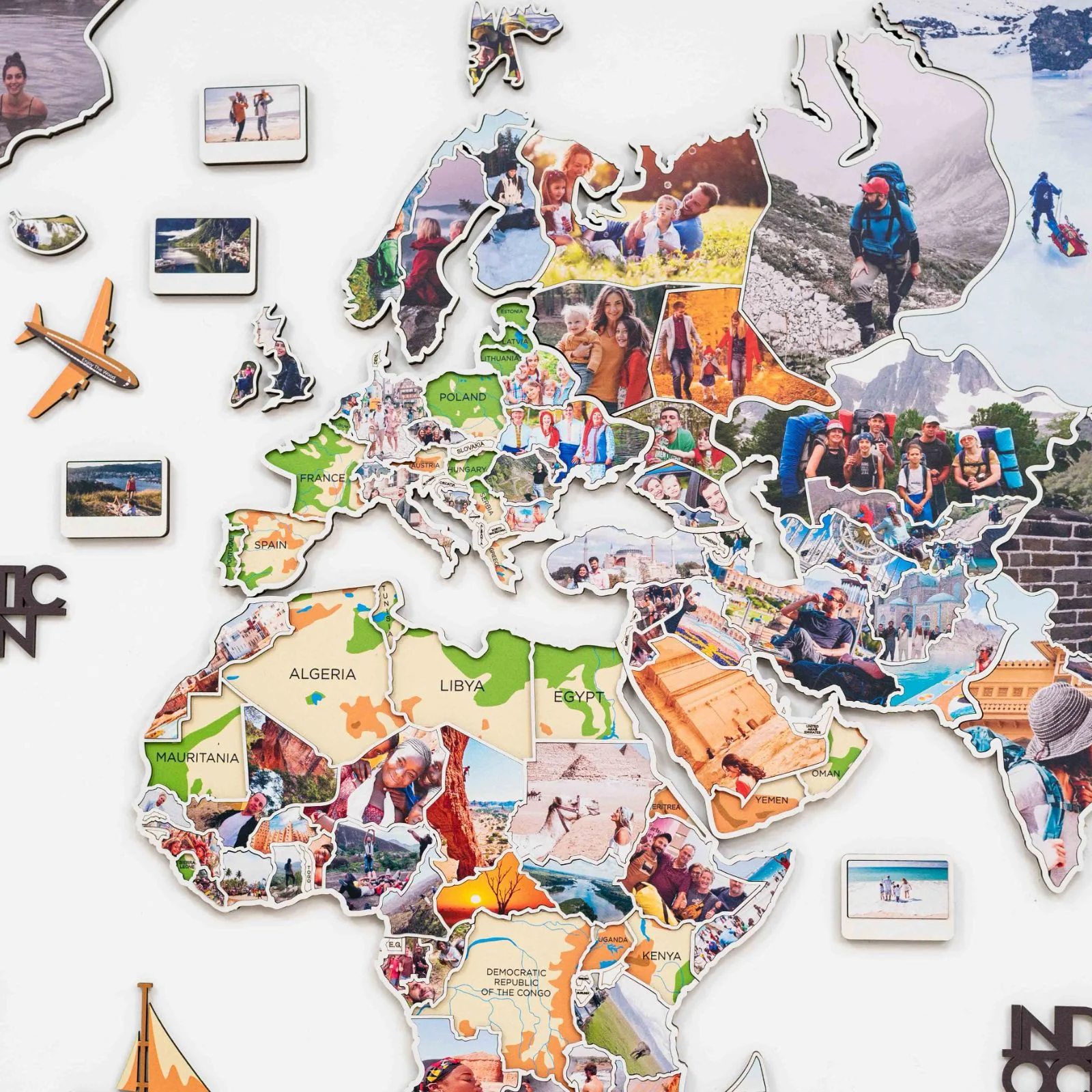 World Photo Map Physical - Image 11